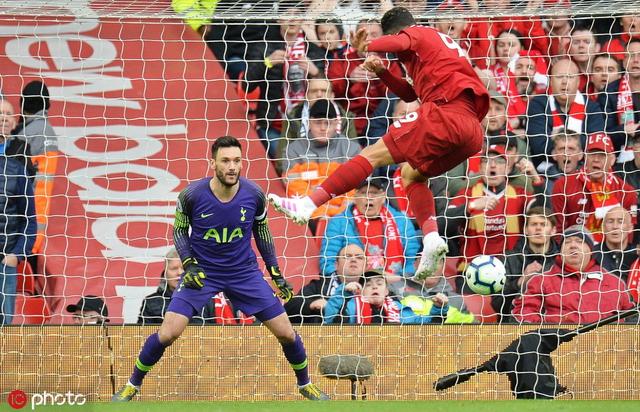  利物浦逆转绝杀热刺登顶积分榜  